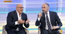 Lite Rampelli-Gubitosa a La7. “Donno? Un trasgressore, con le vostre provocazioni seriali volevate denigrarci durante il G7”. “Squadristi”