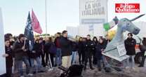 Atreju, sit-in degli studenti contro i Valditara e Bernini: “Dai ministri solo menzogne”