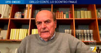 Bersani a La7: “Grillo ha già perso. Conte? Quando uno non vuol dirsi di sinistra e dice che è progressista, io porto pazienza. Contano i fatti”