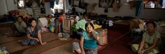 Birmanie: à Mandalay, le drame des déplacés face au conflit et aux ruines du séisme