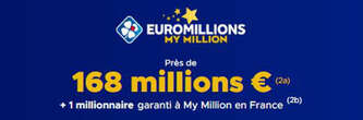 Résultat Euromillions (FDJ) : le tirage de ce mardi 19 novembre 2024, 168 millions d'euros en jeu