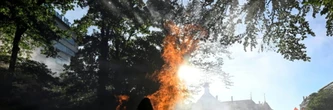 Multiples affrontements entre manifestants anti-G7 et police à Genève (journalistes AFP)