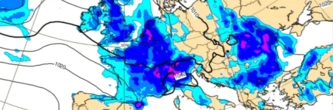 Météo. La pluie revient en force, plusieurs jours de précipitations mais en discontinu