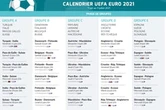 Calendrier de l'Euro 2021 en PDF : le programme TV à télécharger et à imprimer