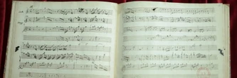 Un manuscrit inédit de Mozart, petit trésor mis en musique à Paris