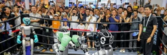 IA: à Shanghai, des robots humanoïdes témoignent des ambitions chinoises