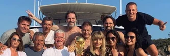 Femme, la bande des "aubergines", amis... Les proches de Didier Deschamps