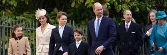 La famille royale britannique se montre unie à une messe de Pâques
