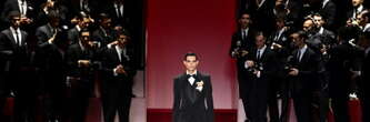 L'homme Dolce & Gabbana exalte l'univers glamour de Fellini