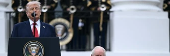 Devant le roi Charles, Trump loue la "relation particulière" entre Etats-Unis et Royaume-Uni