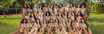 Les photos des candidates à Miss France en maillots de bain en dévoilent beaucoup plus cette année