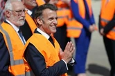 Macron vante "l'indépendance" industrielle en Ariège avant de parler avortement en Andorre