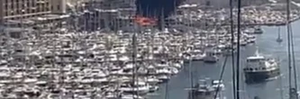 Marseille : que sait-on de l'incendie qui a fait couler deux bateaux sur le Vieux-Port ?