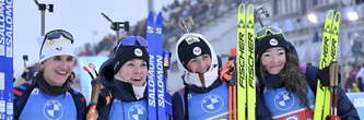 Biathlon. Relais femmes : tenante du titre, une équipe de France XXL qui vise l'or