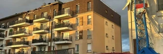 Lendemain de tornade à Ermont: des habitants "secoués dans tous les sens"
