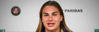 "J'aime avoir une cible dans le dos" : Sabalenka prêt à remporter Roland-Garros