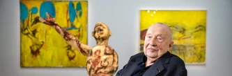 Décès du peintre allemand Georg Baselitz, connu pour ses tableaux à l'envers