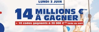 Résultat Loto (FDJ) : le tirage de ce lundi 3 juin 2024, 14 millions d'euros en jeu