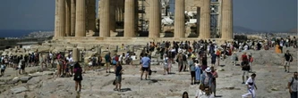 Dans le coeur historique d'Athènes, les habitants se rebiffent face à la menace du surtourisme