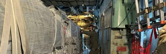 A bord d'un C-130 jordanien, le largage d'aide sur les ruines de Gaza