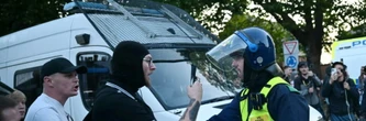 En Angleterre, nouvelles tensions devant un hôtel hébergeant des demandeurs d'asile