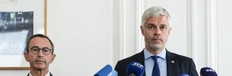 Election pour la présidence de LR : les résultats des sondages donnent Retailleau devant Wauquiez