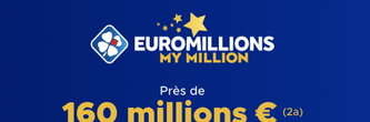 Résultat Euromillions (FDJ) : le tirage de ce vendredi 14 juin 2024, 160 millions d'euros en jeu