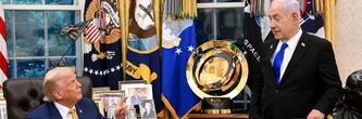 Ce cadeau provoquant de Netanyahou à Trump en remerciement "de belles et grosses bombes"