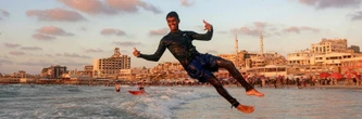 A Gaza, le surf comme exutoire