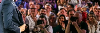 Présidentielle: en meeting, Attal vante sa "force d'agir" et expose sa "promesse française"