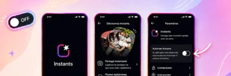 Instantanés Instagram : comment désactiver la fonctionnalité et ses notifications