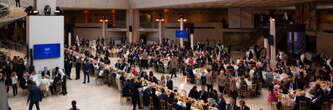 Dîner des chefs d'Etat au Louvre : luxe et mets d'exception, les images des fastes