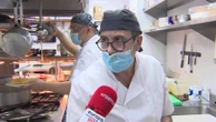El bar de tapas de Madrid Portomarín exhibe su croqueta gallega