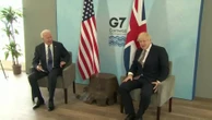 Joe Biden y Boris Johnson exiben una gran compenetración en su primera reunión bilateral cara a cara