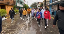 VIDEOS ¬ La presa Los Cuartos se desborda por las lluvias; inunda varias colonias