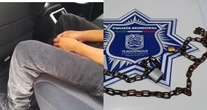 La Policía de Tlaquepaque rescata a un niño que era encadenado a su cama por su tía