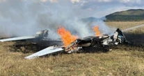 Un accidente aéreo en Michoacán deja 5 heridos y restos calcinados; investigan causa