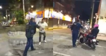VIDEO ¬ Policía de la CdMx protagoniza pelea con motociclista; SSC abre investigación