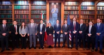 La Segob recibe visita del Senador republicano Bernie Moreno y una delegación de EU