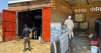 La FGR recupera más de 13 mil litros de hidrocarburo en bodega de Tototlán, Jalisco