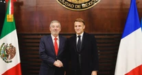 Macron llega a México para reunirse con Sheinbaum; encuentro busca fortalecer lazos