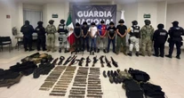 Las autoridades detienen a 6 presuntos integrantes del Cártel de Sinaloa en Chiapas