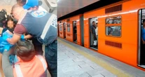 Una niña de 13 años da a luz a una bebé en el Metro en pleno Día de las Madres