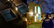 FOTOS & VIDEOS ¬ Mansión dos pisos, alberca y lujos. Así vivía Bermúdez en Paraguay