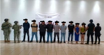Autoridades capturan a 9 integrantes de "Los Salazar", grupo ligado a "Los Chapitos"