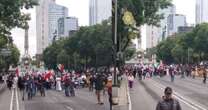 Trabajadores protestan por desacato de amparos interpuestos contra Reforma Judicial