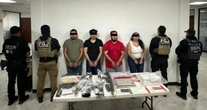 "La Conta" y 3 más del Cártel del Golfo son detenidos en Tamaulipas; recuperan armas