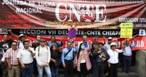 Integrantes de la CNTE retoman mesa de diálogo con la Segob; paro continuará, dicen