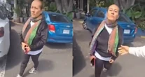 VIDEO ¬ "¡Cállese!": Una mujer agrede a policías de la CdMx tras cometer infracción