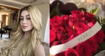 Un ramo de flores con la leyenda "perdón" aparece en negocio de influencer asesinada